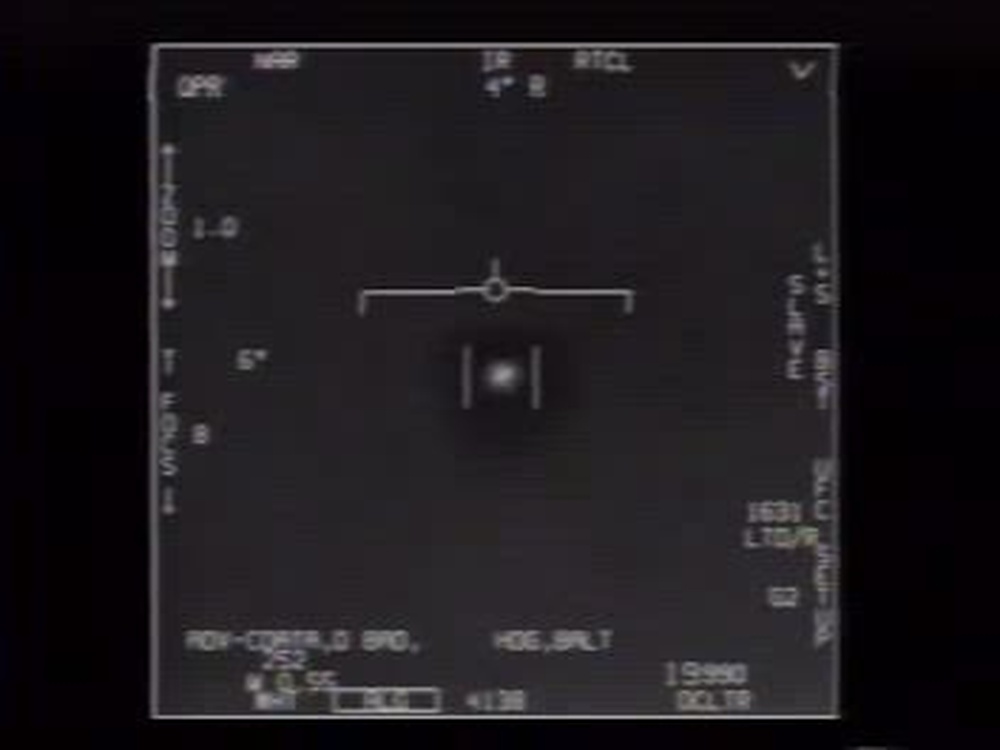 FLIR UAP video still released through DVIDS
